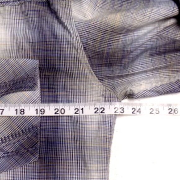 Cowboy Legend Men’s Western Gray Plaid Long Sleeve Pearl Snap Shirt – Size: L - Picture 8 of 10